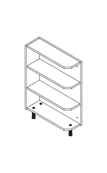 Alt Dolab Xarici Bucaqlı I KDCO  